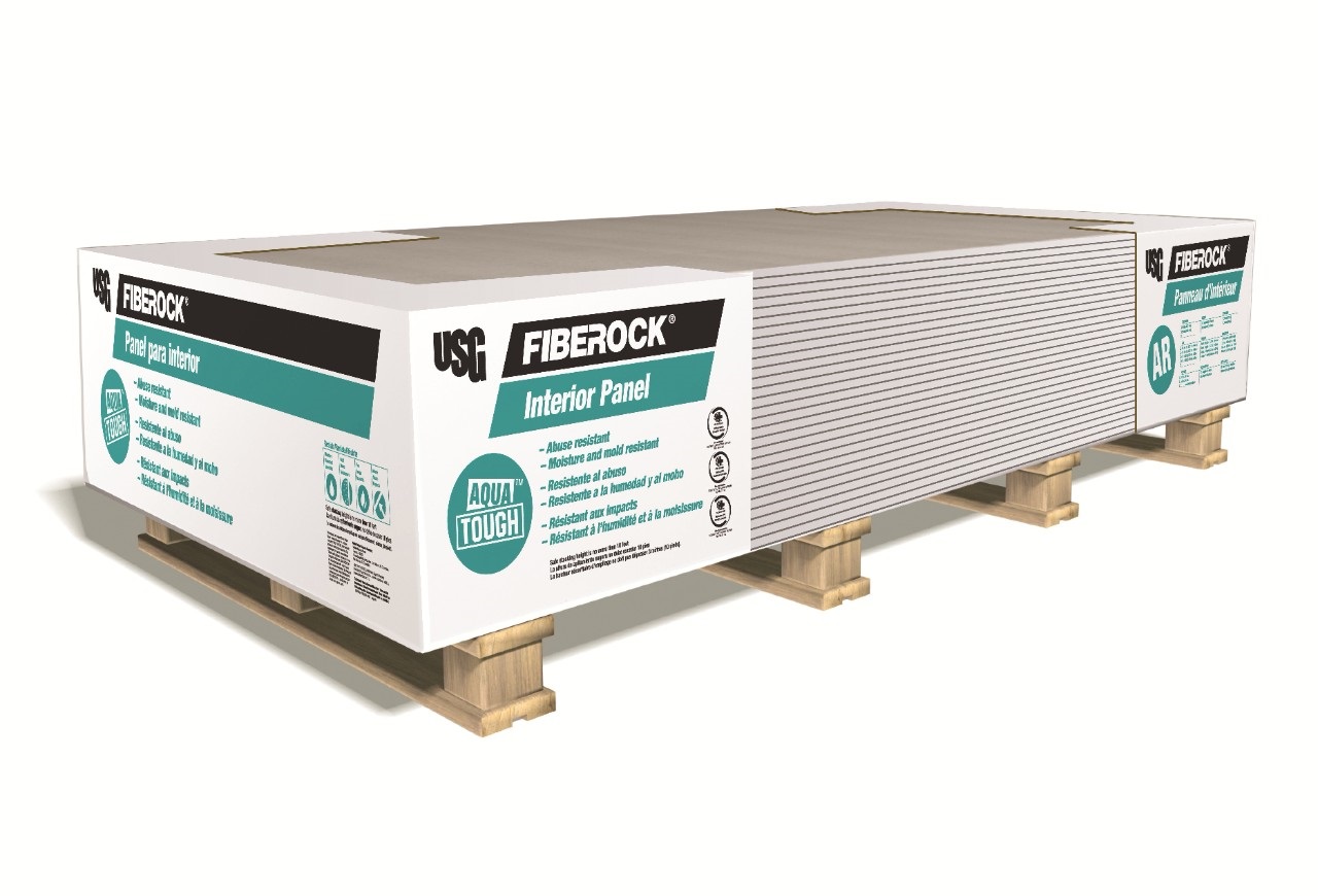 PLANCHAS FIBERROCK 1/2'' X 4' X 8' Planchas de Interior